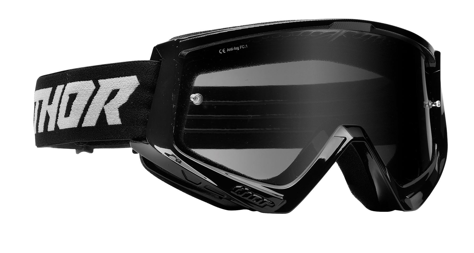 Thor 2025 Motocross Goggles Combat Racer Sand Black Grey